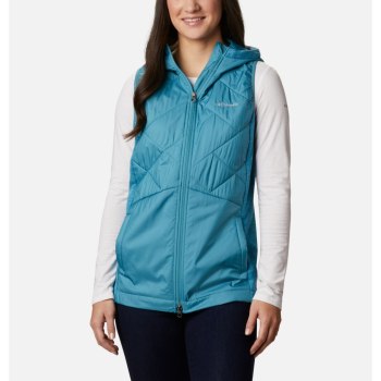 Columbia Piney Ridge Hybrid, Chaleco Azules Para Mujer | 241598-EKW